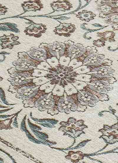 ALFOMBRA FLORAL PARA EXTERIOR LUA 3104 MULTICOLOR