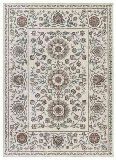 ALFOMBRA FLORAL PARA EXTERIOR LUA 3104 MULTICOLOR