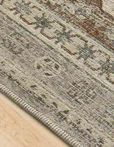 ALFOMBRA DE EXTERIOR EFECTO DESGASTADO LUA 3111 GRIS CALDERA