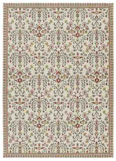 ALFOMBRA DE EXTERIOR EFECTO VINTAGE LUA 3109 MULTICOLOR