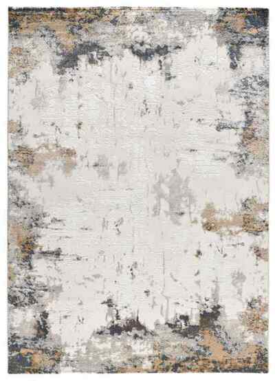 ALFOMBRA ABSTRACTA CON RELIEVE 6418 MULTICOLOR