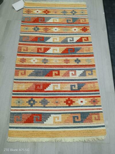 ALFOMBRA REVERSIBLE KILIM 301 BEIGE