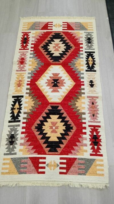 ALFOMBRA REVERSIBLE KILIM 303 MULTICOLOR