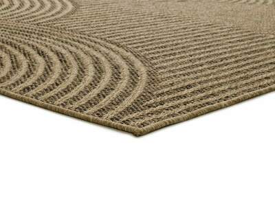 ALFOMBRA DE EXTERIOR EFECTO YUTE 5042 NATURAL