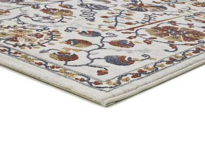 ALFOMBRA CLÁSICA CON MOTIVOS FLORALES 13026 MULTICOLOR