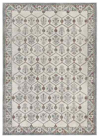 ALFOMBRA DE EXTERIOR CLÁSICA VINTAGE LUA 3108 AZUL