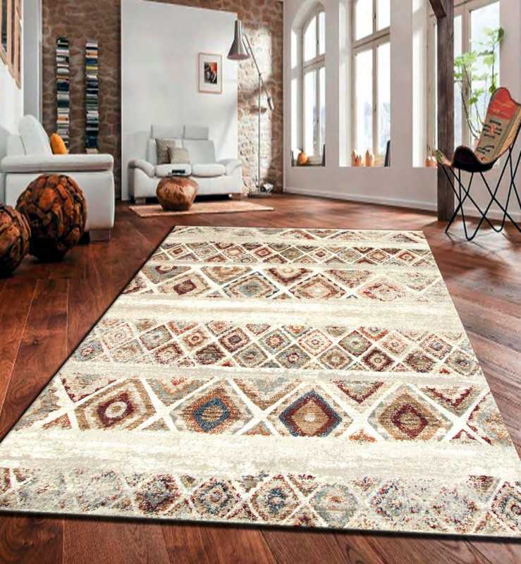 Alfombra Kilim 9 Beige