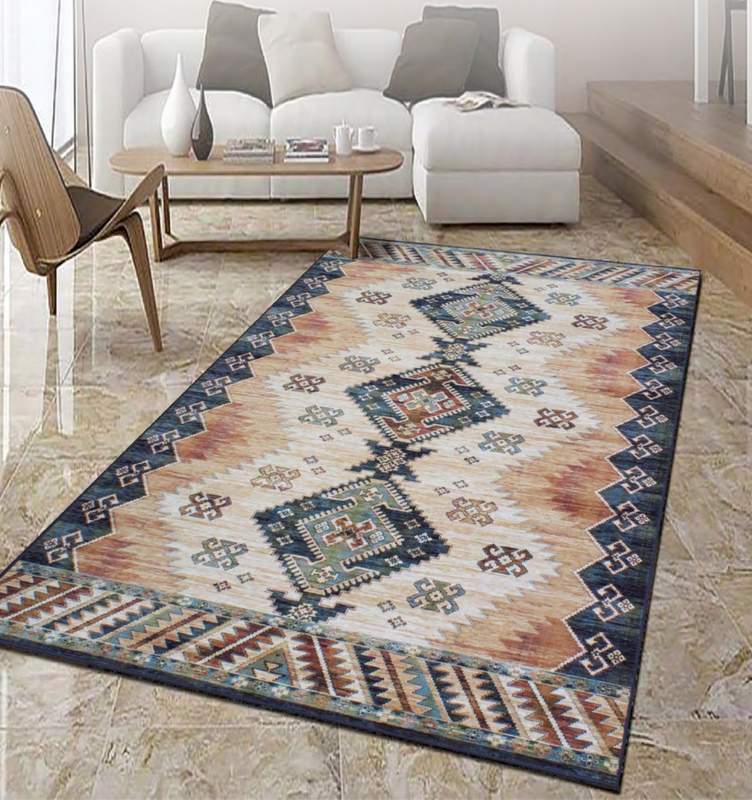 Alfombra Kilim 249 Azul