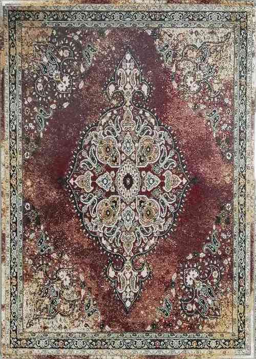 ALFOMBRA CLÁSICA VINTAGE 340 GRANATE