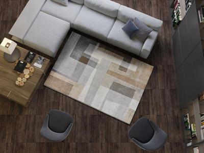 ALFOMBRA ABSTRACTA AYDIN 6122 BEIGE