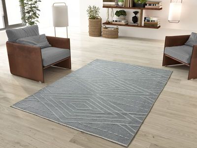 ALFOMBRA JARAPA SEMI-MANUAL LUX 7000 GRIS