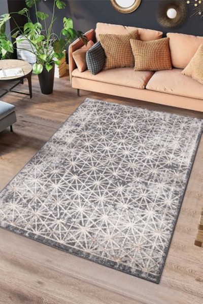 ALFOMBRA DE ESTILO VINTAGE 6737 GRIS