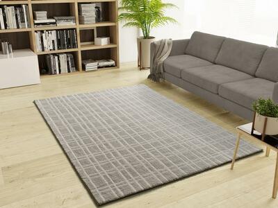 ALFOMBRA NÓRDICA EN RELIEVE 77305 CREMA