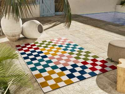 ALFOMBRA EXTERIOR-INTERIOR MILA 23516 MULTICOLOR
