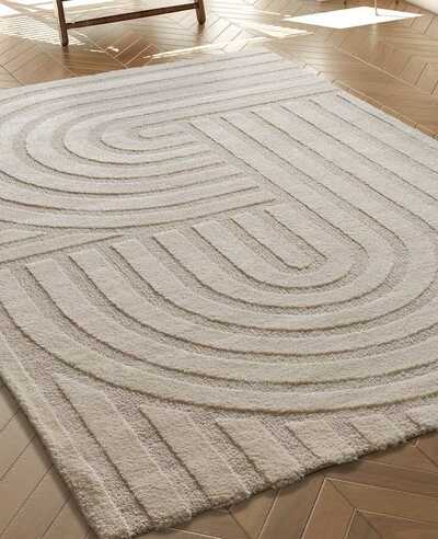 ALFOMBRA NÓRDICA 59773 BLANCO