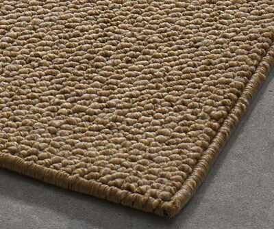 ALFOMBRA NATURAL LAVABLE TEJIDO BUCLE