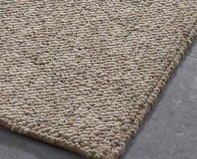 ALFOMBRA CREMA LAVABLE TEJIDO BUCLE