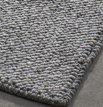 ALFOMBRA PLATA LAVABLE TEJIDO BUCLE