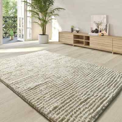 ALFOMBRA NÓRDICA RELIEVE LIMA 3500 CREMA