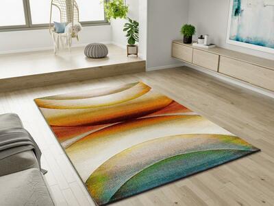 ALFOMBRA ABSTRACTA 40400 MULTICOLOR