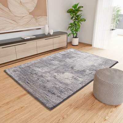 ALFOMBRA SHAGGY ABSTRACTA 9060 GRIS