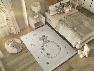 ALFOMBRA INFANTIL CRANBERRY 659 BLANCO