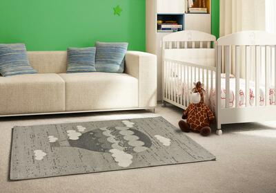 ALFOMBRA INFANTIL CRANBERRY 658 GRIS