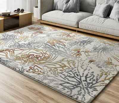 ALFOMBRA ABSTRACTA RELIEVE 12996 MULTICOLOR