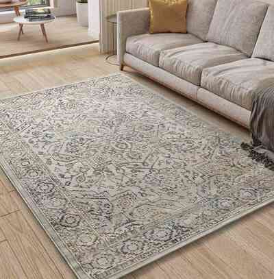 ALFOMBRA VINTAGE CON RELIEVE 4463 MULTICOLOR