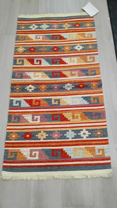 ALFOMBRA REVERSIBLE KILIM 301 BEIGE