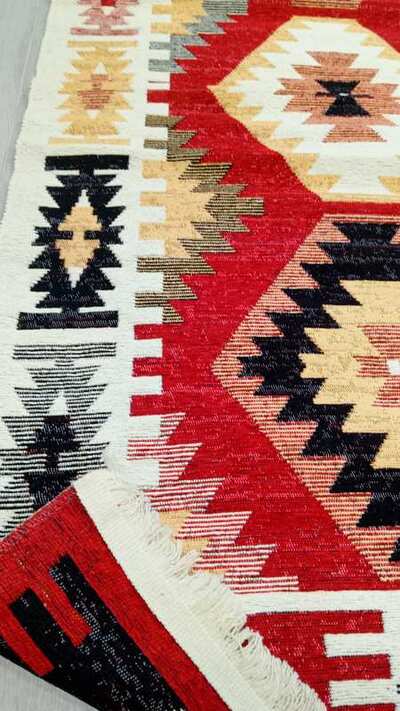 ALFOMBRA REVERSIBLE KILIM 303 MULTICOLOR ALFOMBRA REVERSIBLE KILIM 303 MULTICOLOR
