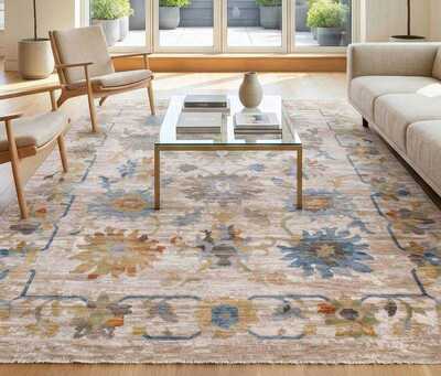 ALFOMBRA FLORAL 749 BEIGE ALFOMBRA FLORAL 749 BEIGE