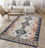 ALFOMBRA KILIM 249 AZUL